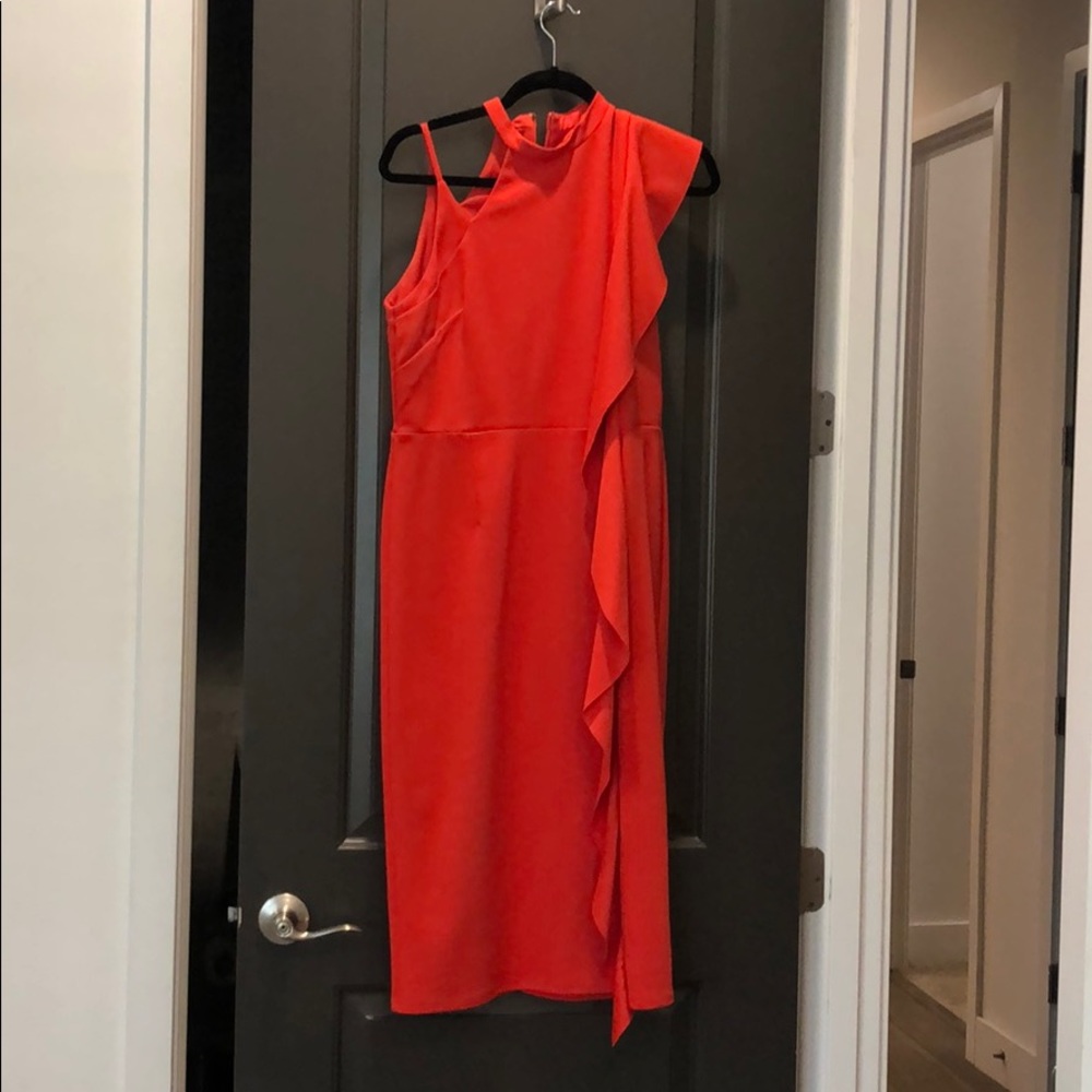 TopShop Fire Red Cocktail Party dress
